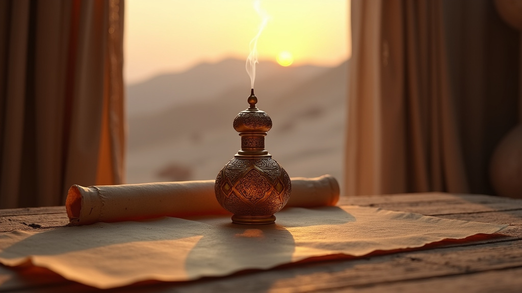 Boutique Amouage à New York avec présentation de flacons de luxe