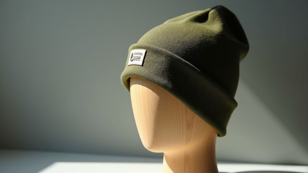 Boutique C.P. Company avec exposition des bonnets