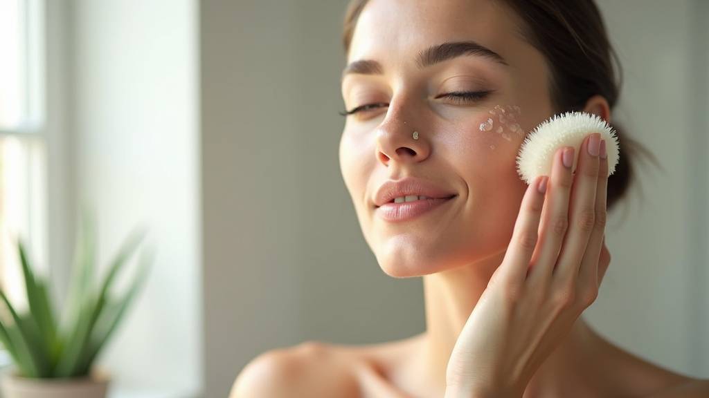 La brosse visage manuelle est-elle efficace pour votre peau ? - Glamsbar Maquillage
