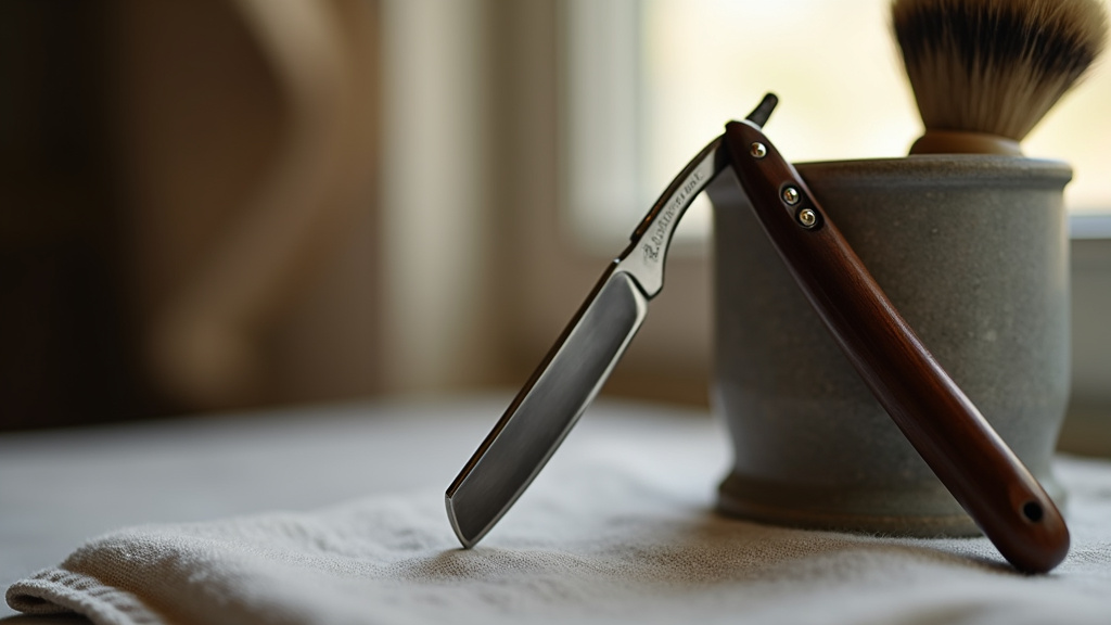Accessoires d'entretien d'un rasoir coupe-chou