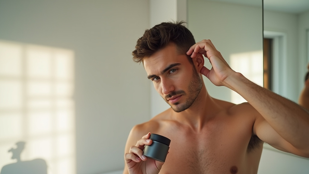 Shampoing pour éliminer les résidus de cire coiffante