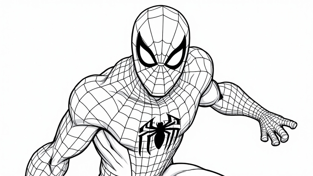 Collection de coloriages Spider-Man à imprimer gratuitement