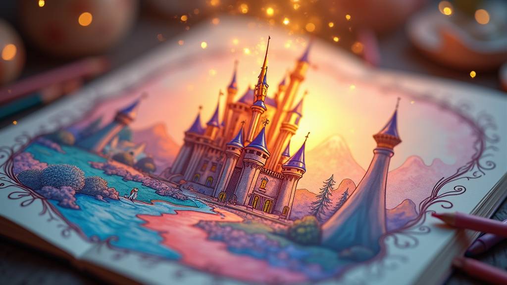 Coloriages magiques Disney : une activité pleine de mystère