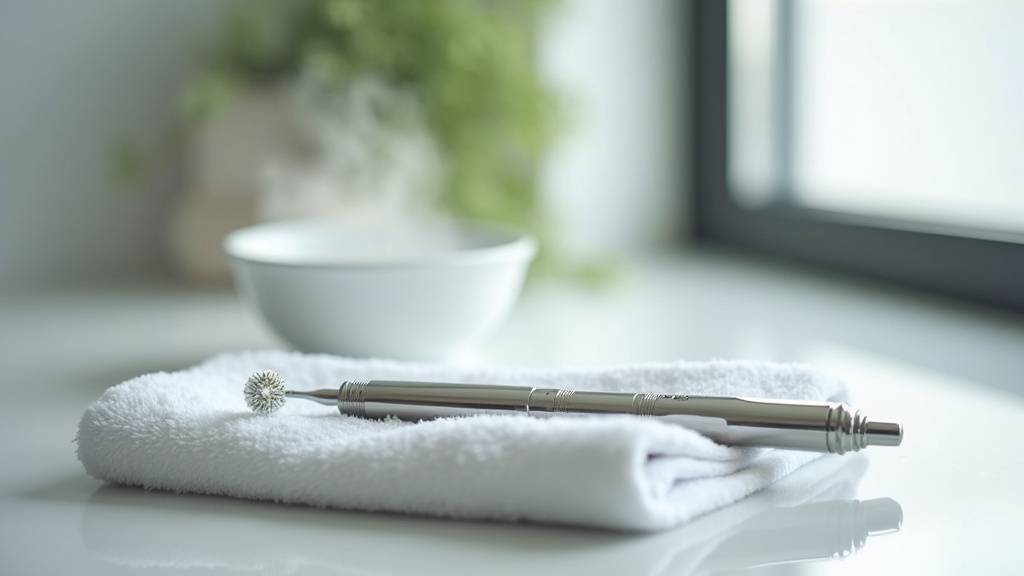 Zone T du visage avec comédons visibles