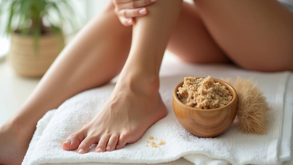Éviter les poils incarnés aux jambes avec le bon gommage - Glamsbar Maquillage