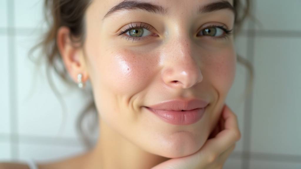 Illustration du fonctionnement du gommage chimique sur la peau