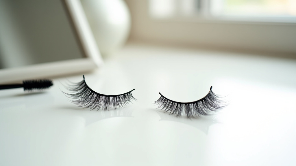 Faux cils Mademoiselle Glam sur Amazon