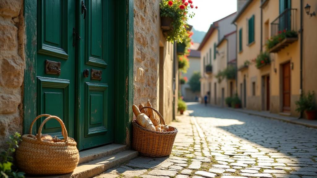Vue aérienne du Pays Basque avec ses paysages variés et ses villages typiques