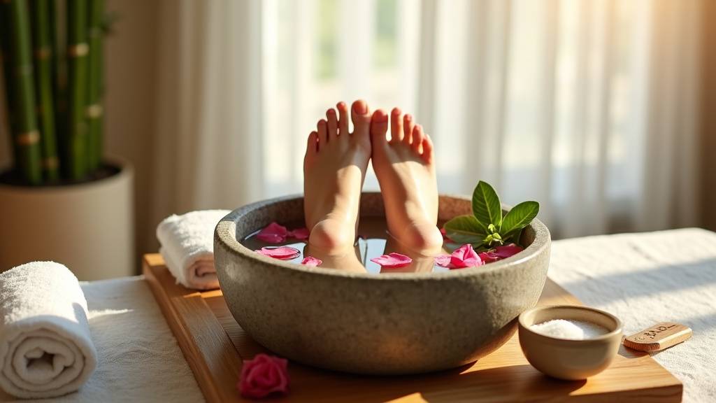 Soin relaxant dans un Pedi Spa professionnel