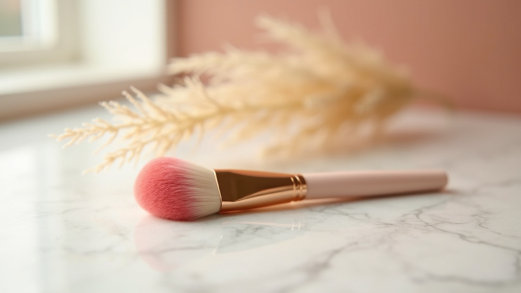 Collection de pinceaux blush modernes 2026