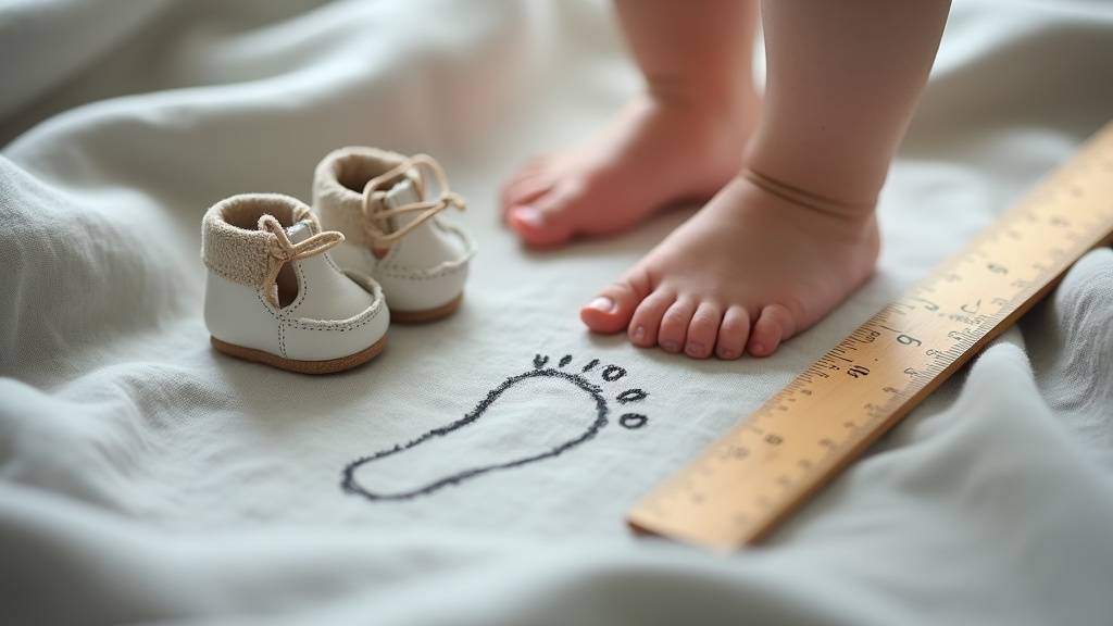 Tableau de conversion des pointures pour bébé