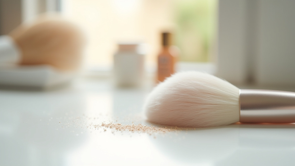 Technique d'application de la poudre