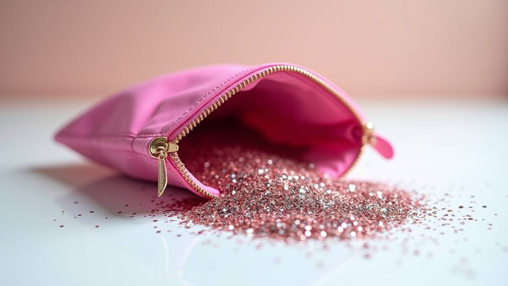 Trousse à paillettes écologiques biodégradables