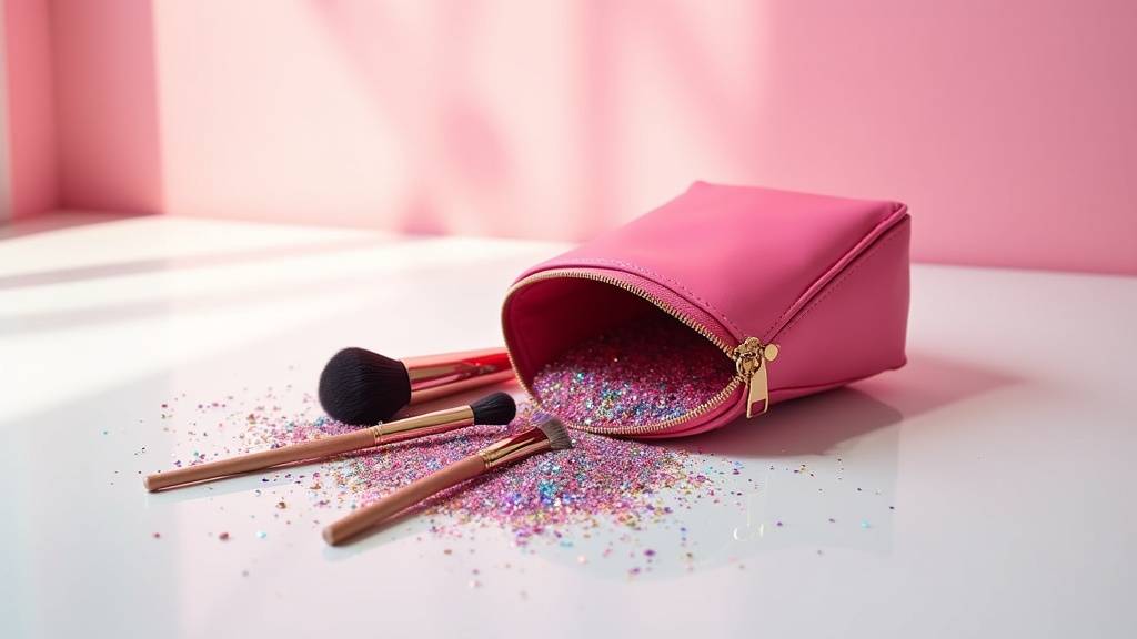 Une trousse à paillettes : l'accessoire tendance et pratique ? - Glamsbar Maquillage