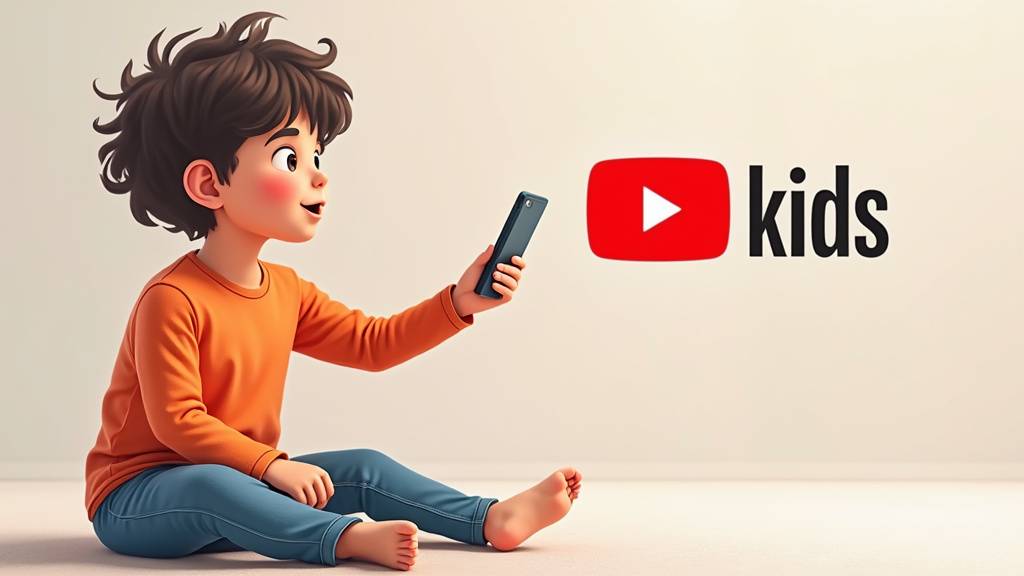 Interface de gestion des profils YouTube Kids